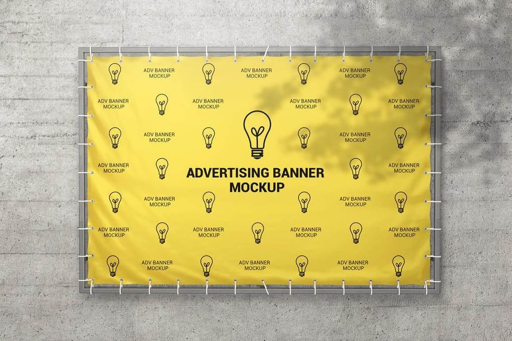 Advertising Banner Mockup