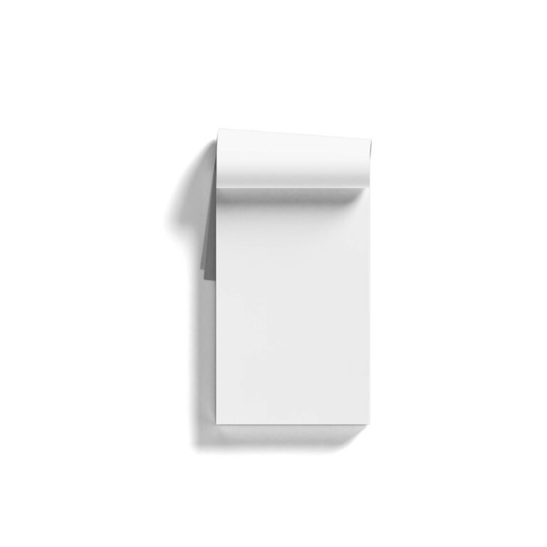 Free Block Note Mockup PSD Template Mockup Den