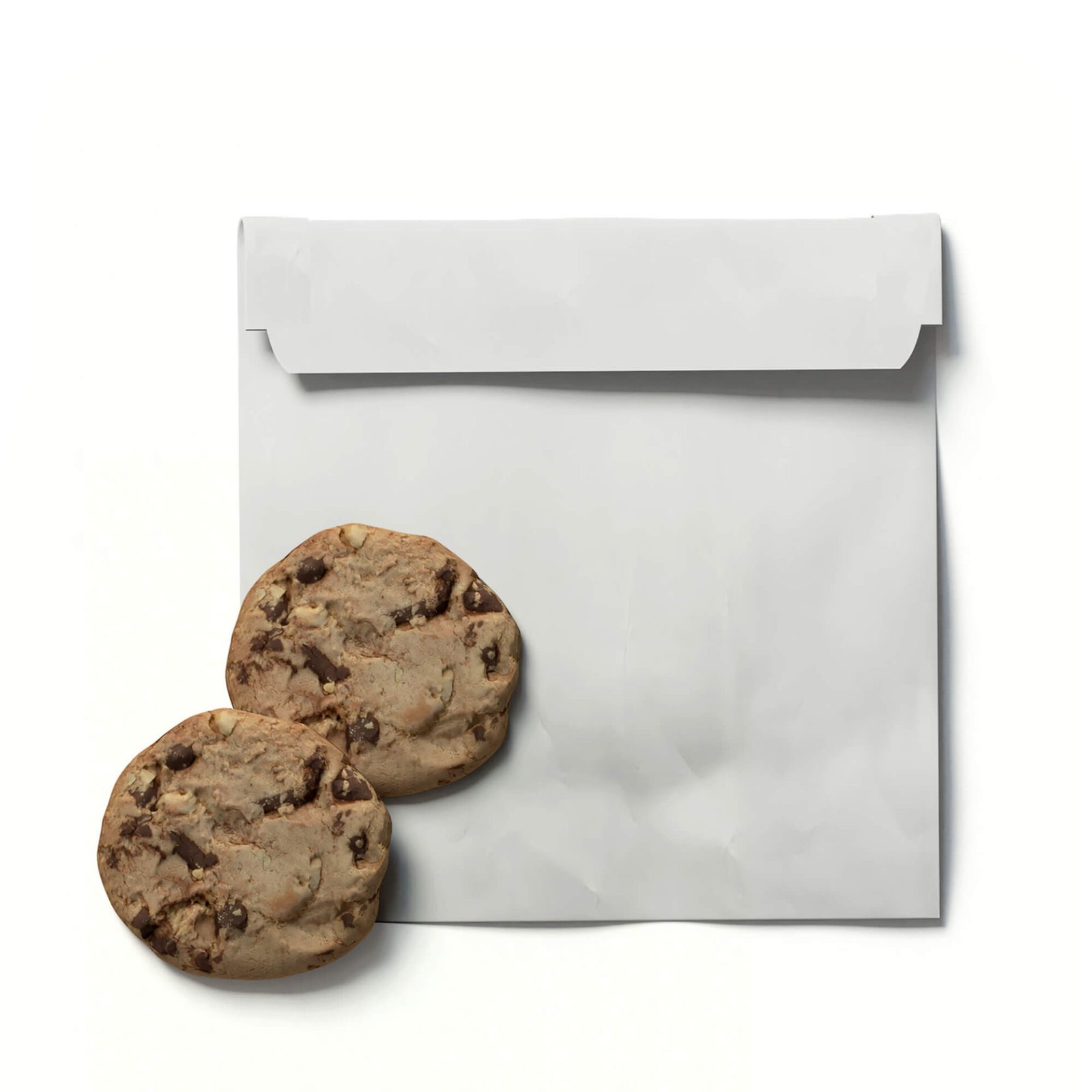 Free Cookie Bag Mockup PSD...