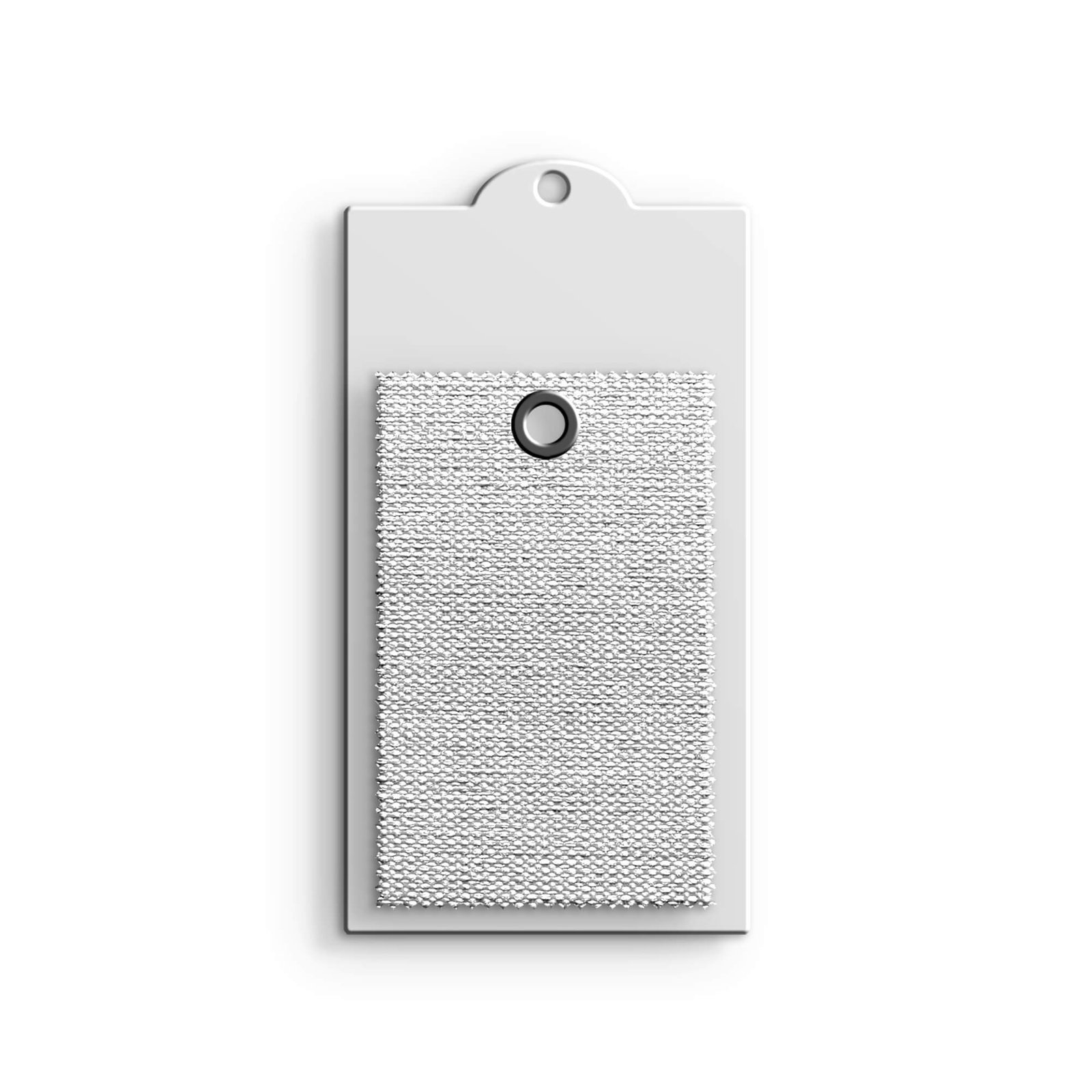 Blank Free Fabric Sample Card Mock-up PSD Template