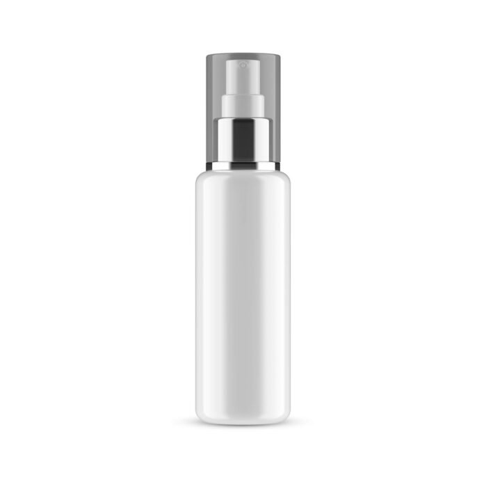 Free Mist Spray Bottle Mockup PSD