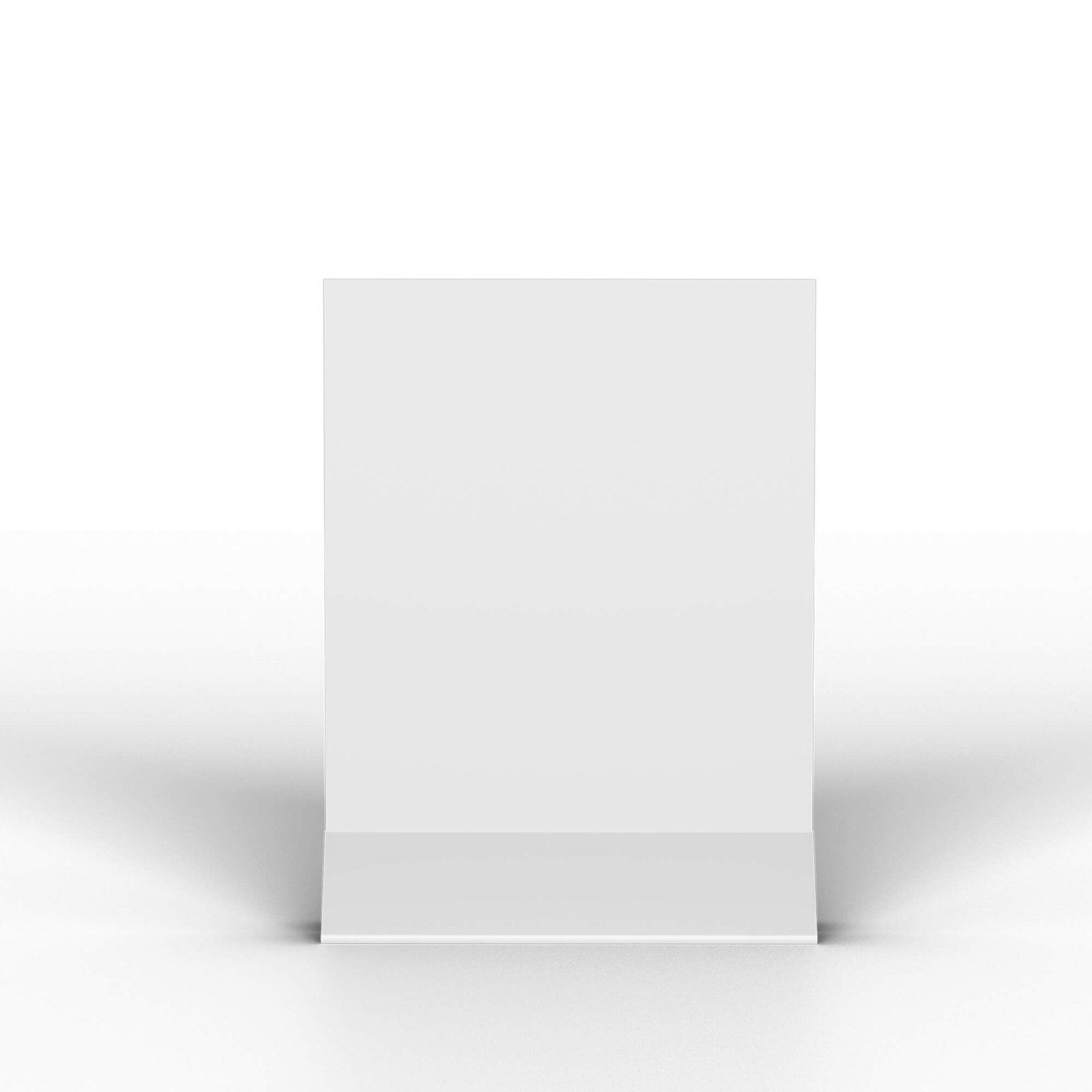 Blank Free Place Card Mockup PSD Template