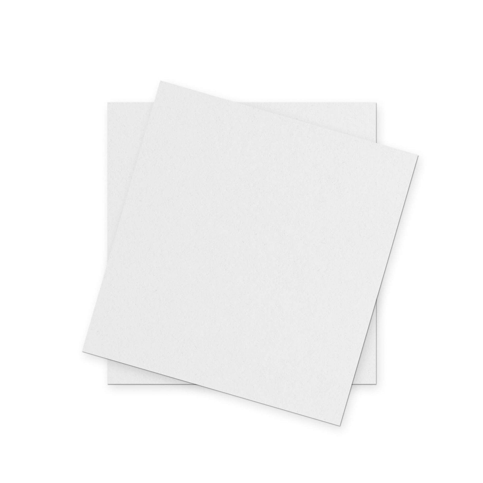 Blank Free Square Paper Mockup PSD Template