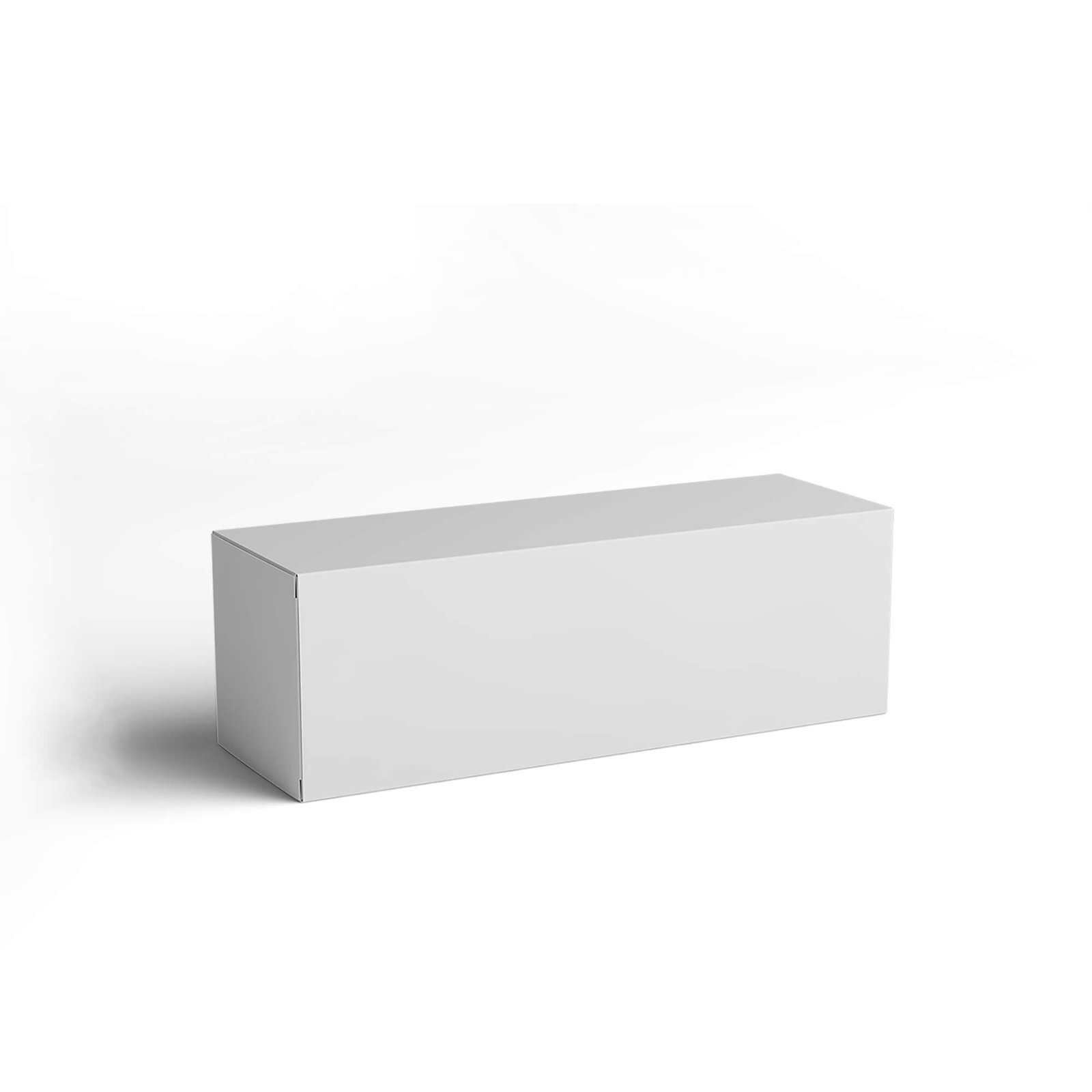 Blank Free Vertical Box Mockup PSD Template