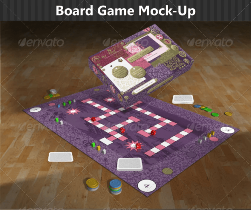 10+ Best Board Game Mockup PSD Templates - Mockup Den