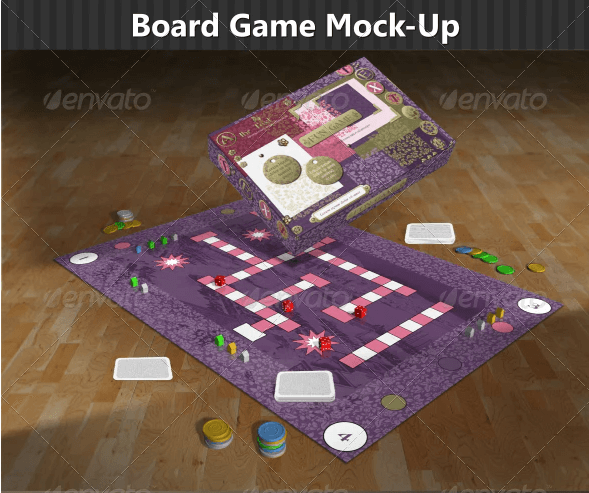 Board Game Mock-Up