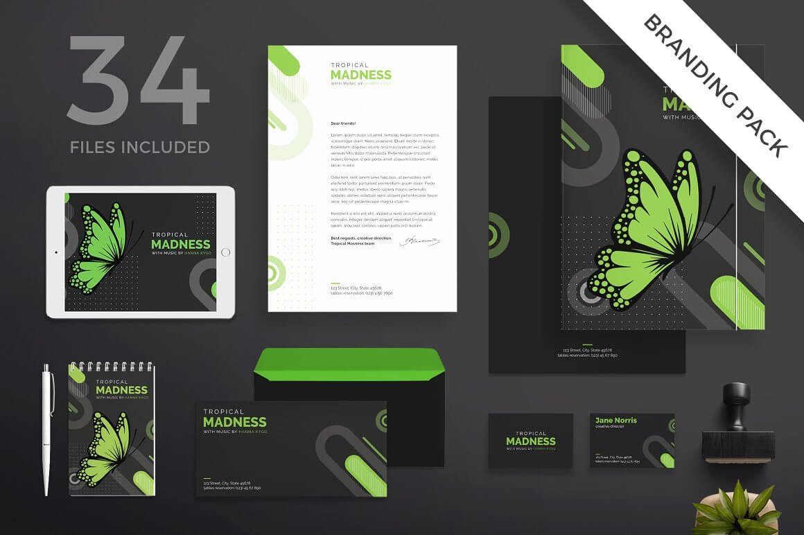 Branding Pack Tropical Madness
