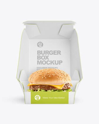 15+ Best Burger Wrap Mockup Packaging PSD Templates