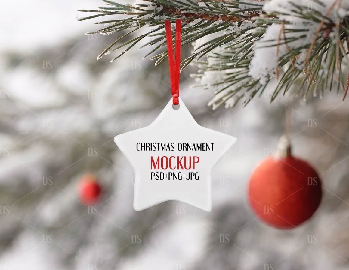 Christmas ornament mockup (1)