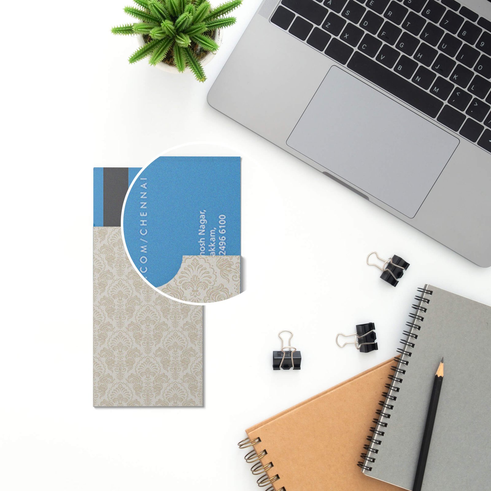 Close Up Of a Free Hotel Key Card Mockup PSD Template