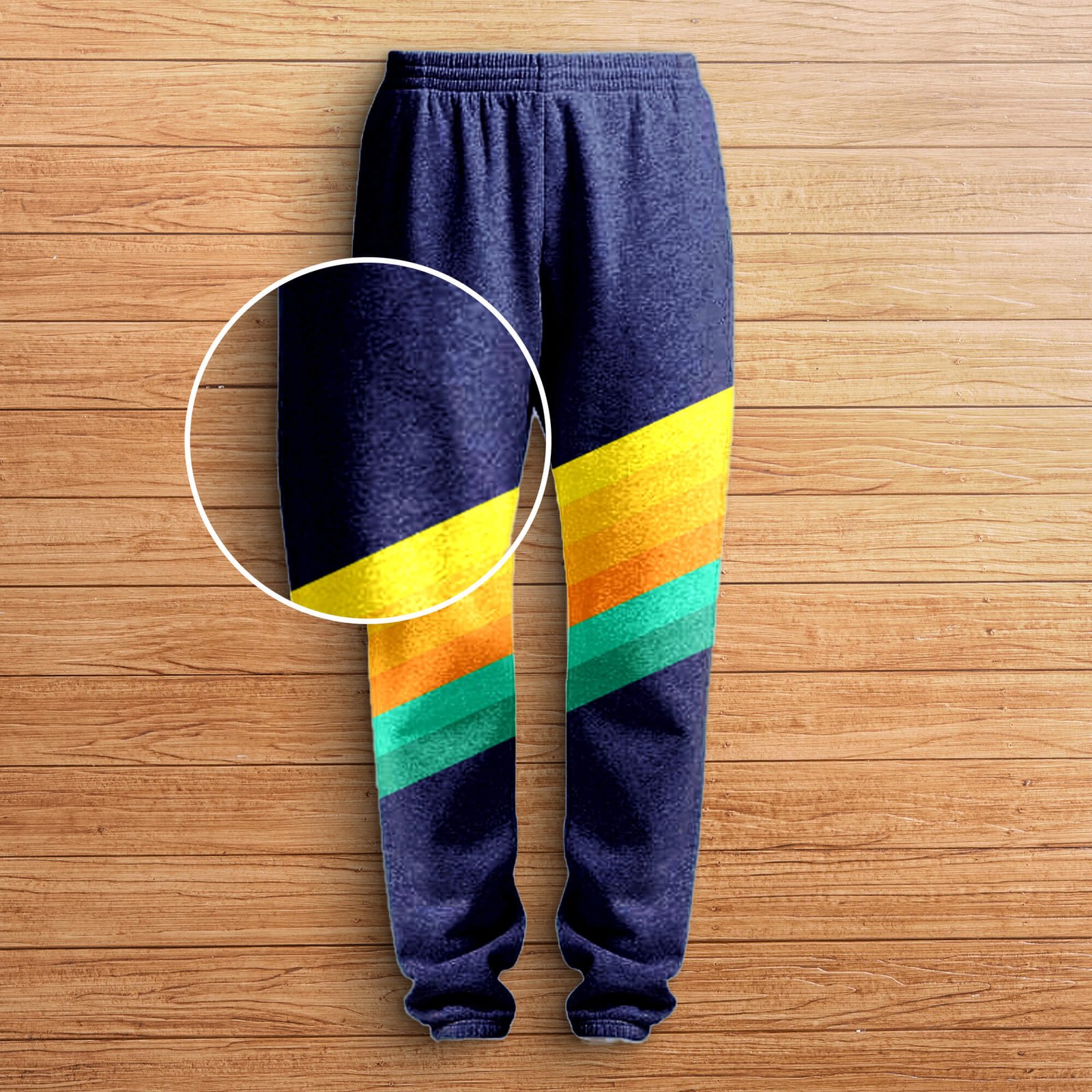 Close Up Of a Free Track Pants Mockup PSD Template (1)