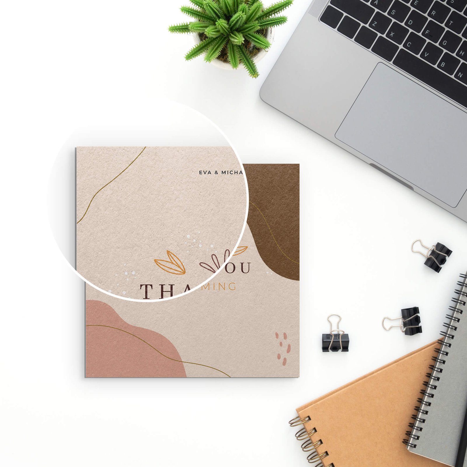 Close Up of a Free Square Card Mockup PSD Template (1)