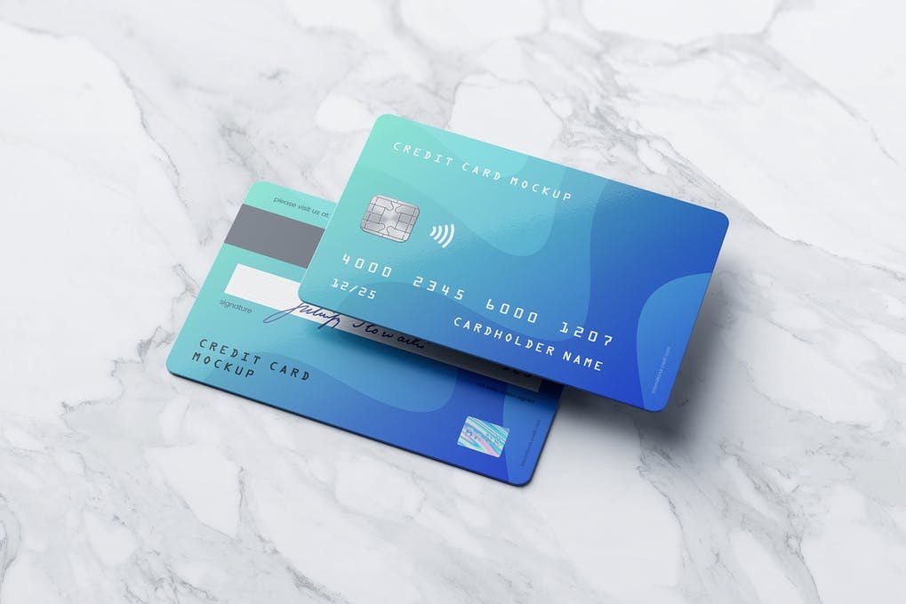 Credit Card Membership Card MockUp (1)