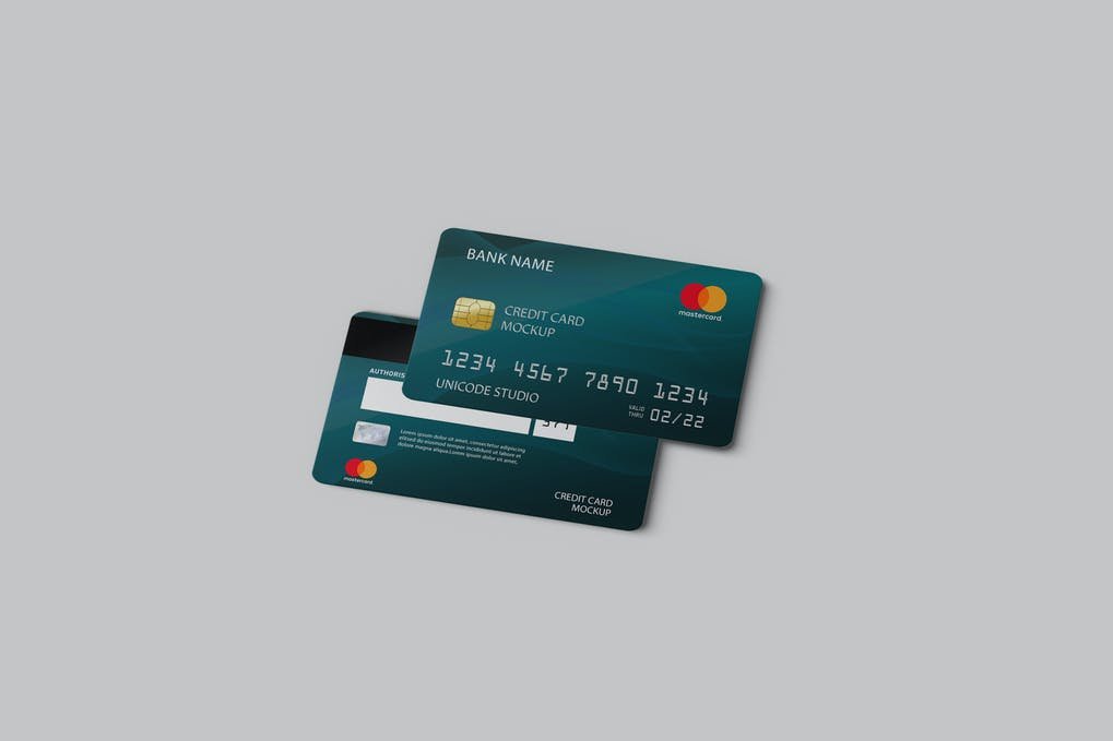 Credit Card Mockup