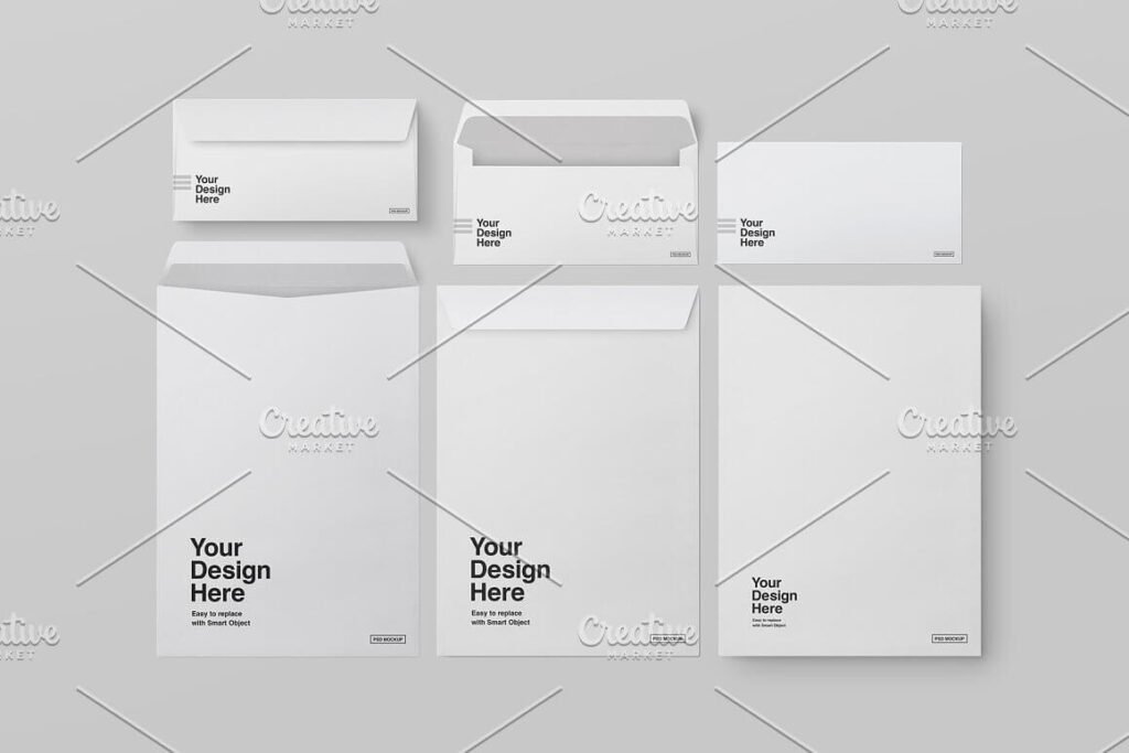 18+ Best FREE C4 Envelope Mockup PSD Templates - Mockuden