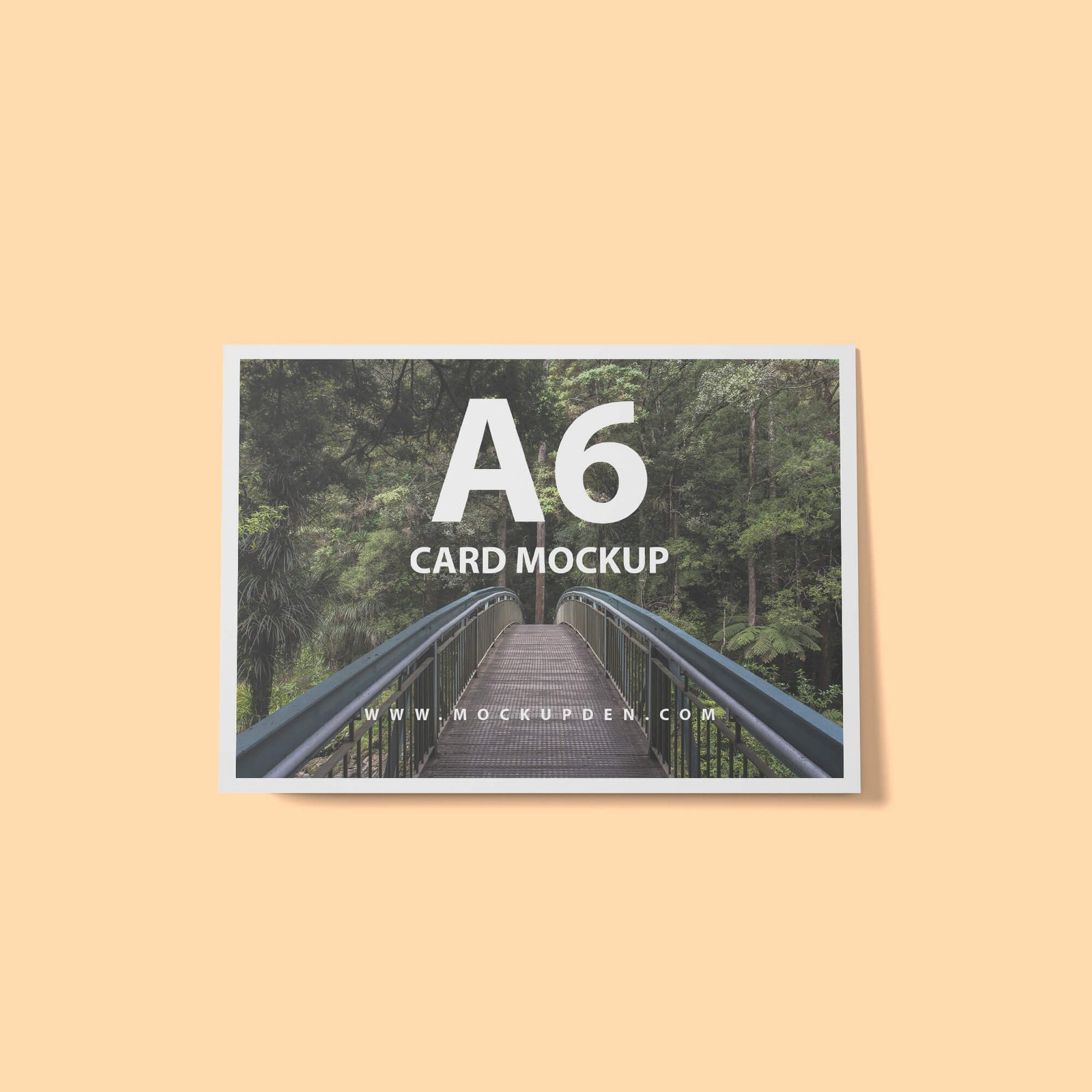 Design Free A6 Card Mockup PSD Template (1)