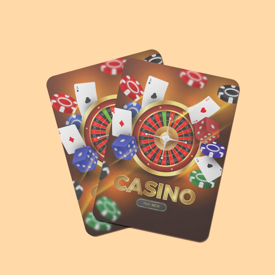 Free Game Card Mockup PSD