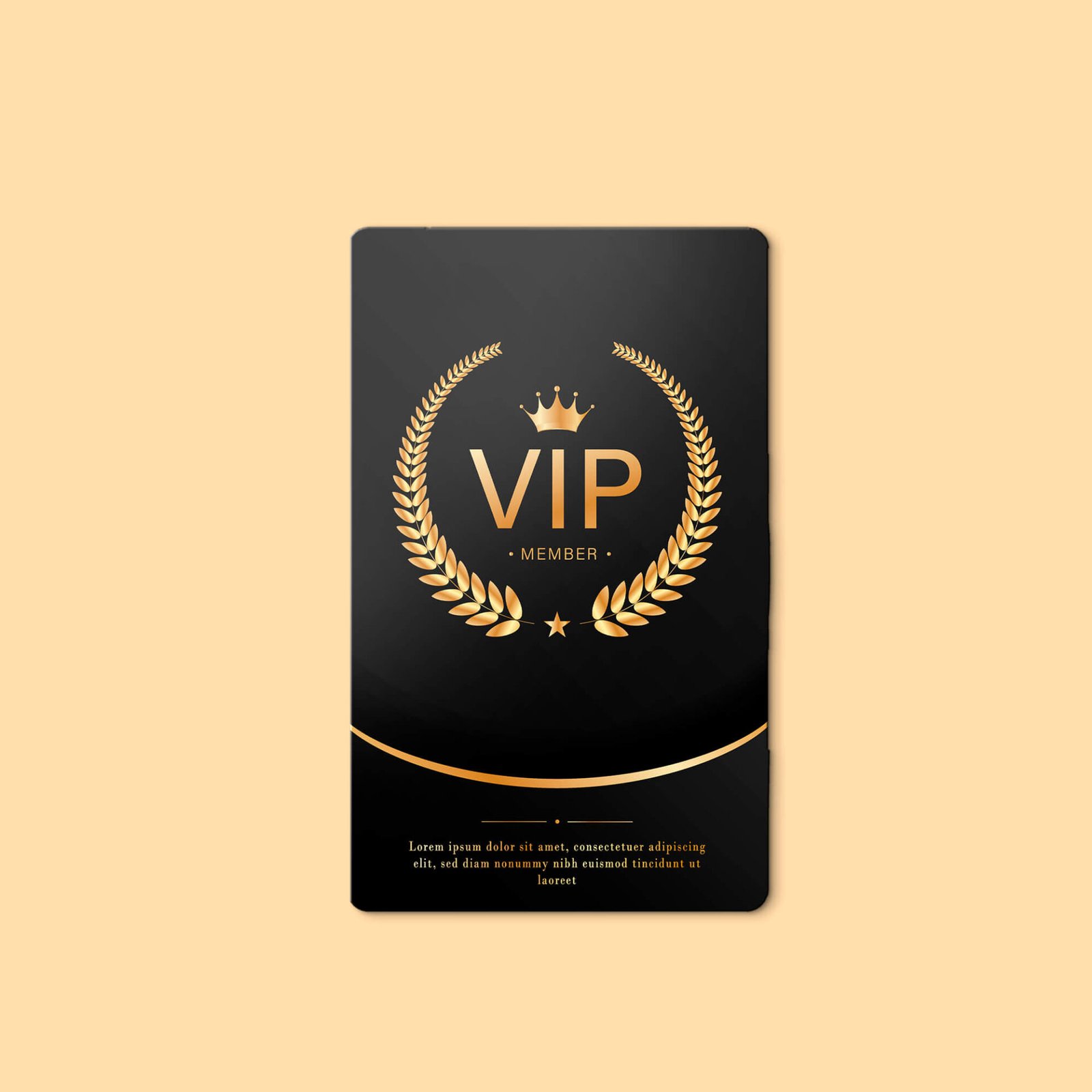 Free VIP Card Mockup PSD Template...