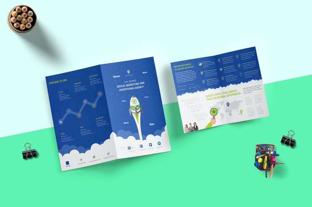 Digital Marketing & Advertising Agency Brochure