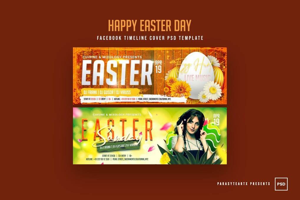 Easter Facebook Cover