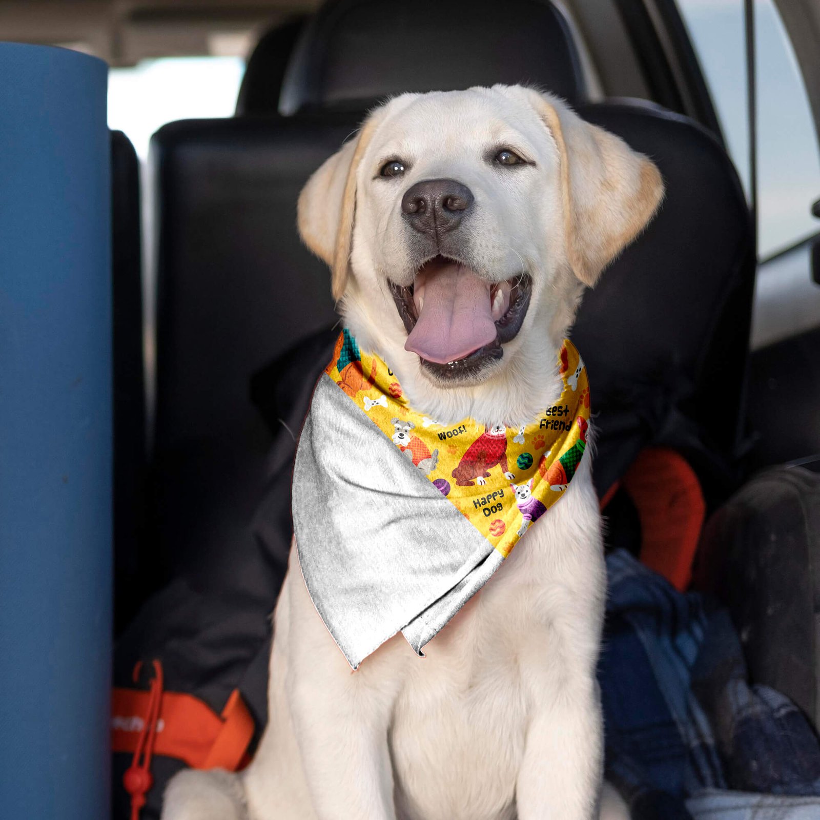 Download Free Dog Bandana Mockup Psd