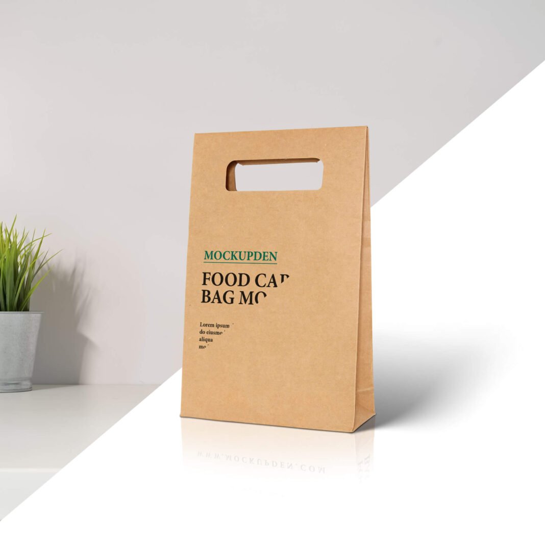 Free Food Carry Bag Mockup PSD&hellip;