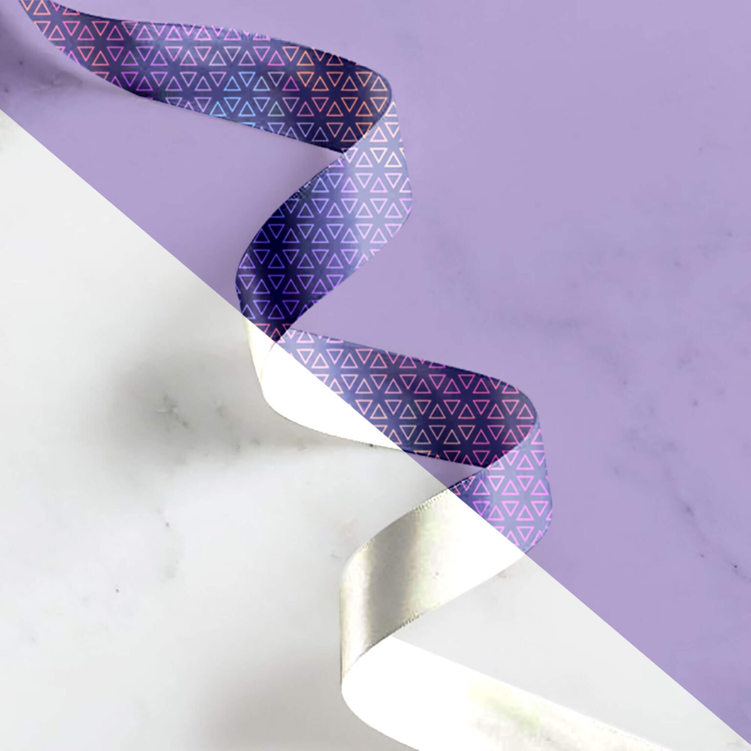 Free Grosgrain Ribbon Mockup PSD Template Mockup Den