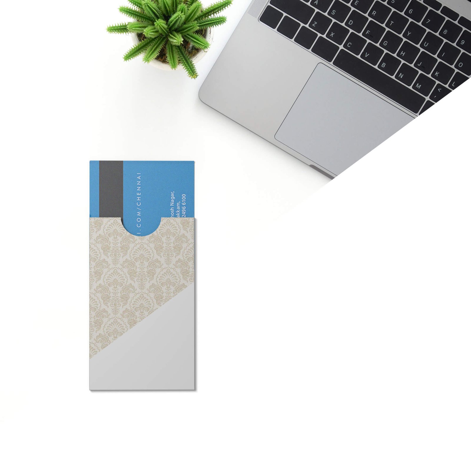 Editable Free Hotel Key Card Mockup PSD Template