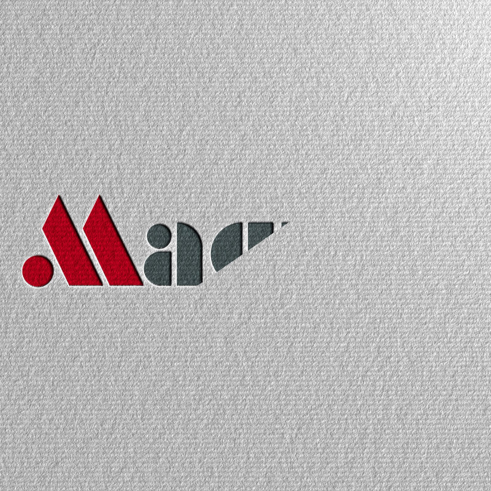 Download Free Textured Paper Logo Mockup