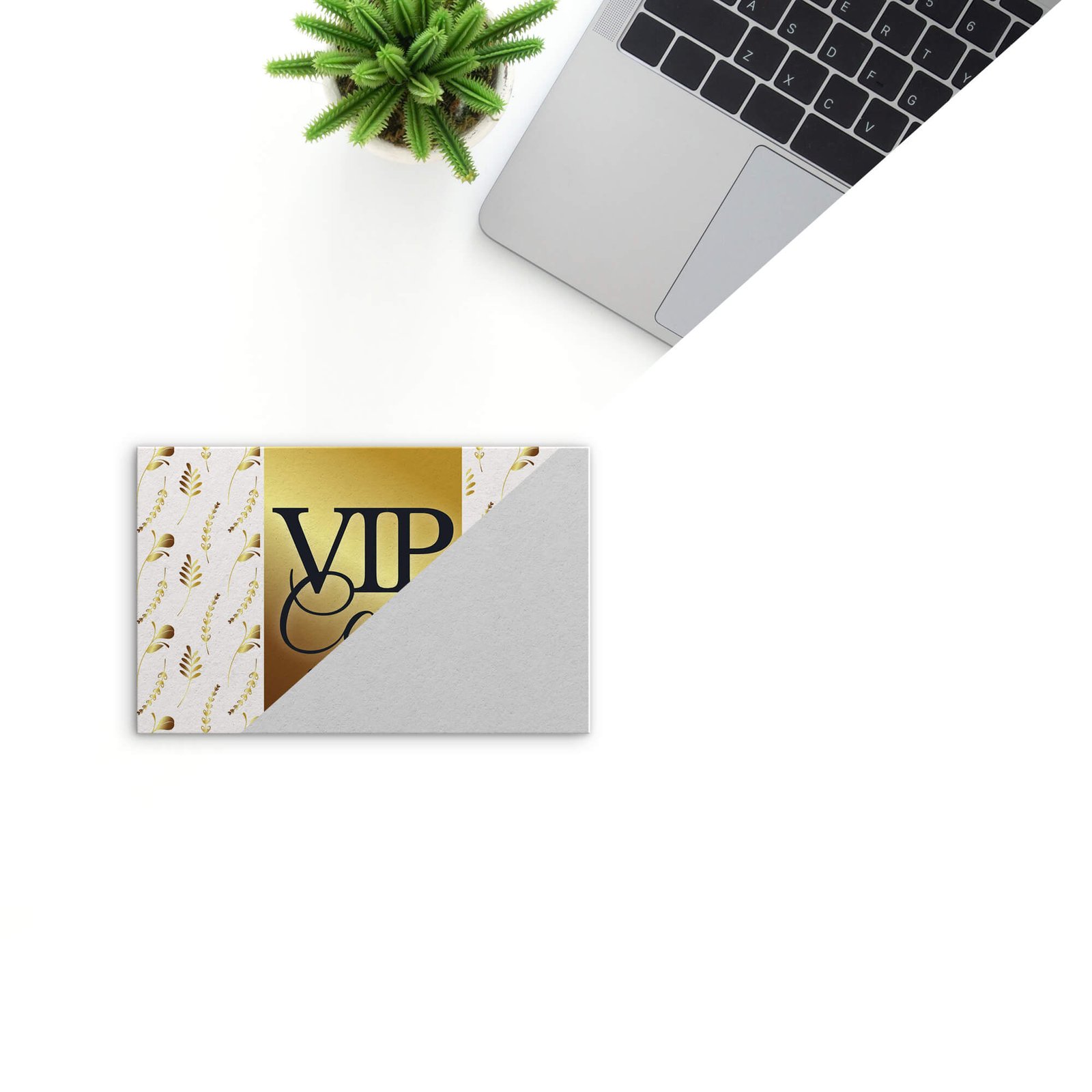 Editable Free VIP Card Mockup PSD Template