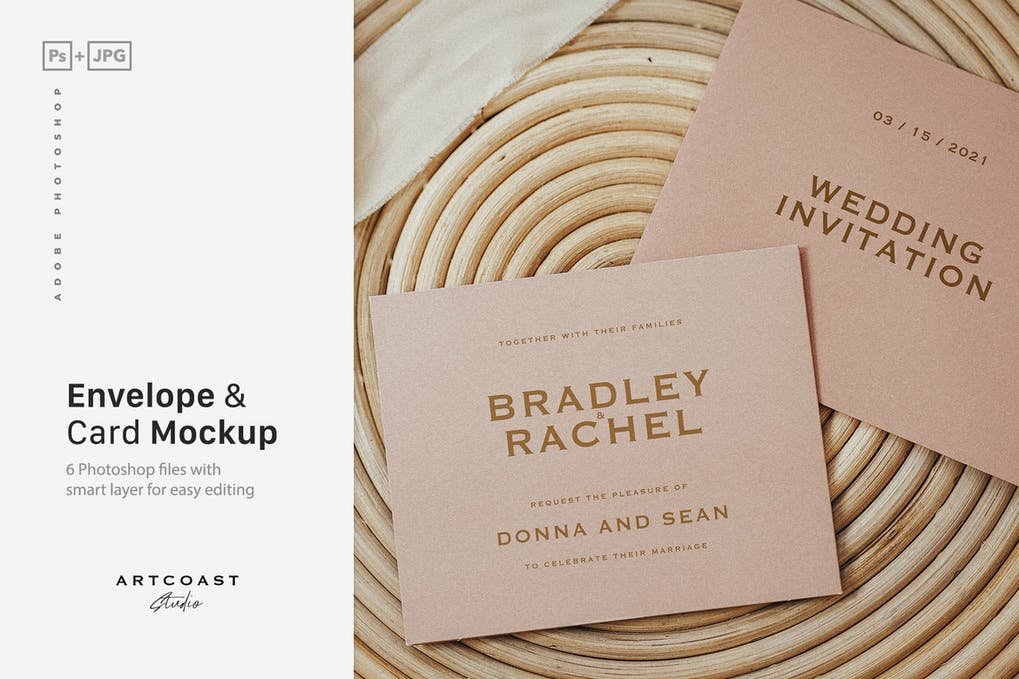 Envelope & Cards Mockup