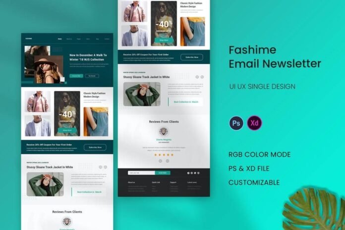 23  Best Email Template Mockup PSD Templates for Marketing