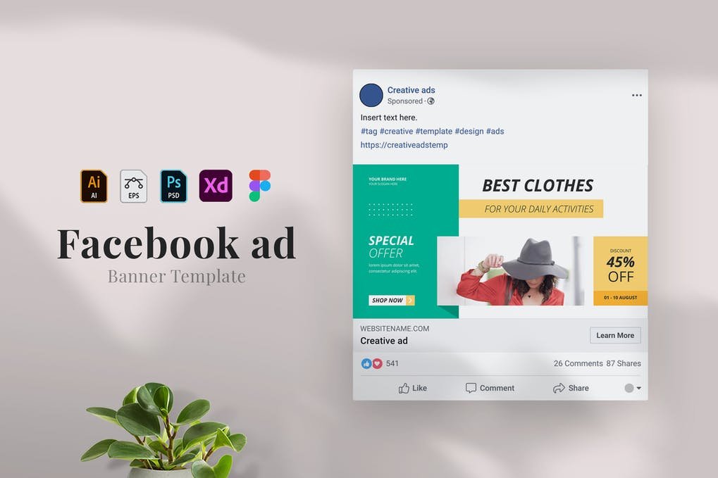 Fashion - Facebook ad 26