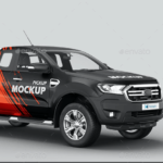 Ford Ranger Pickup Mockup