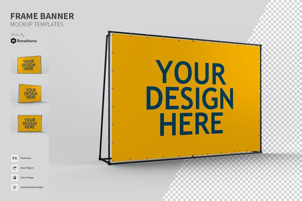 Frame Ads Banner - Mockups FH