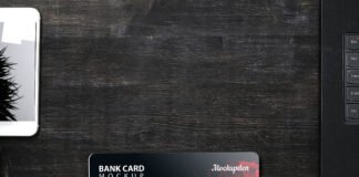 Free Bank Card Mockup PSD Template (1)