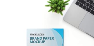 Free Brand Paper Mockup PSD Template