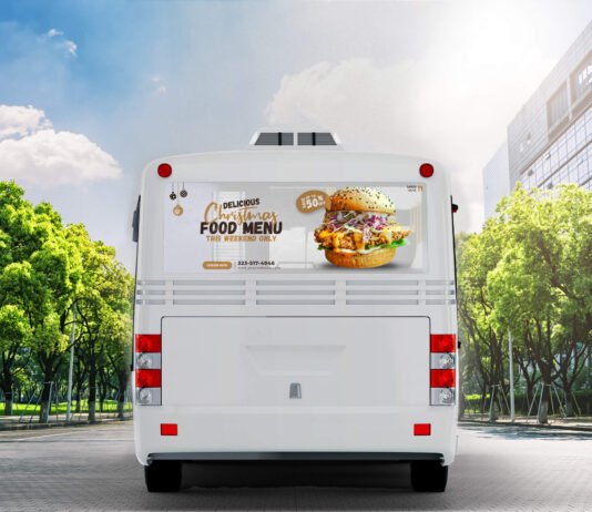 Free Busdoor Mockup PSD Template (1)