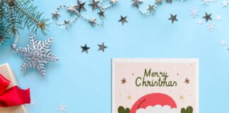 Free Christmas Card Mockup PSD Template (1)