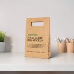 Free Food Carry Bag Mockup PSD Template