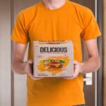 Free Food Delivery Box Mockup PSD Template
