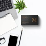 Free Gold Card Mockup PSD Template