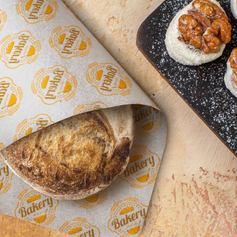 Free Greaseproof Paper Mockup PSD Template