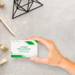 Free Hand Card Mockup PSD Template Free Hand Card Mockup PSD Template