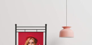 Free Photo Backdrop Mockup PSD Template