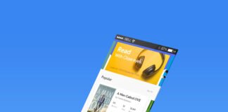 Free Podcast Player Mockup PSD Template