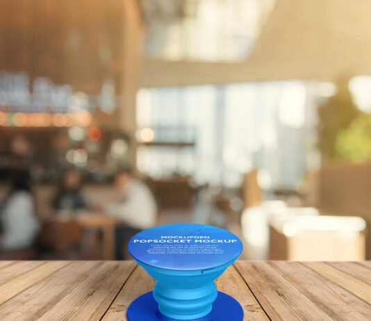 Free Popsocket Mockup PSD Template (1)