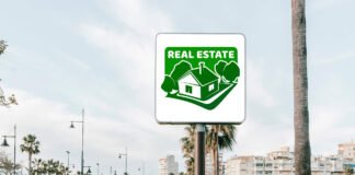 Free Real Estate Yard Sign Mockup PSD Template