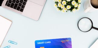 Free Smart Card Mockup PSD Template