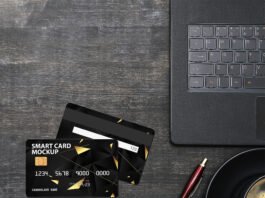 Free Smart Card Mockup PSD Template